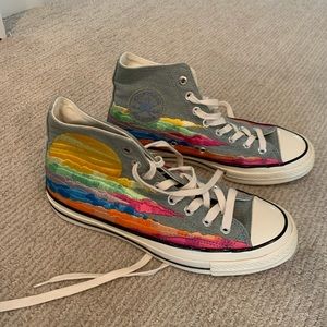 Embroidered Converse